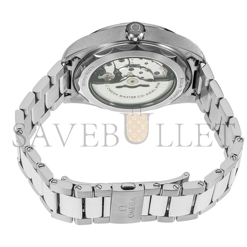 OMEGA SEAMASTER AQUA TERRA AUTOMATIC BLUE DIAL WATCH 220.10.43.22.03.001